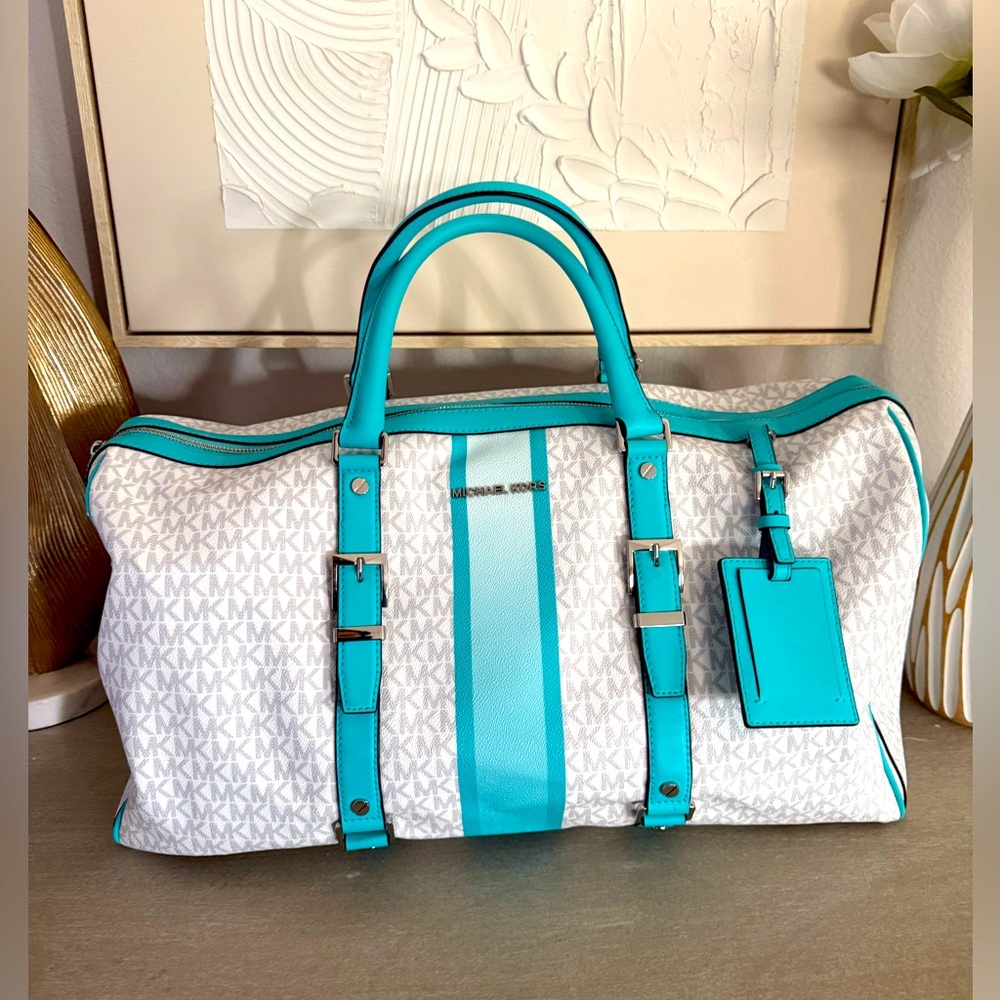 (new) Michael Kors large signature travel bag